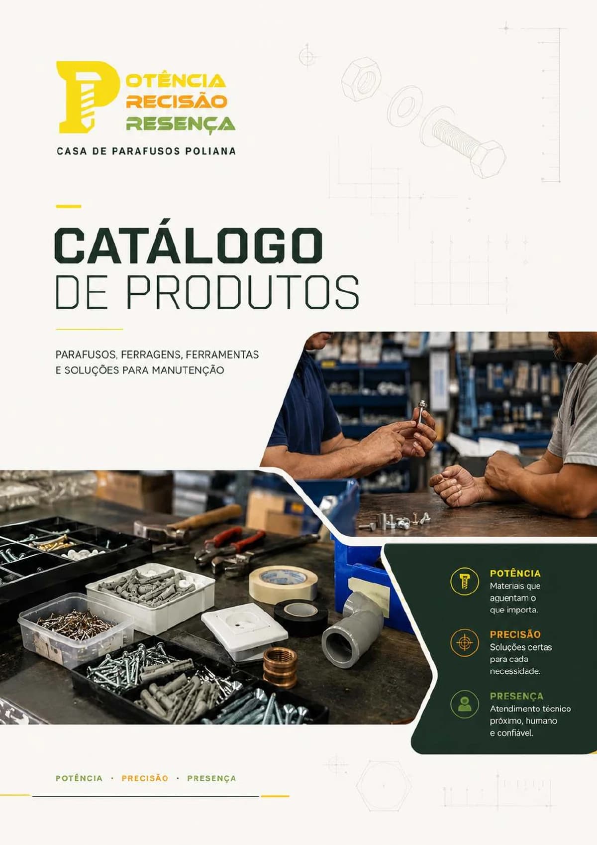Capa do Catálogo Poliana